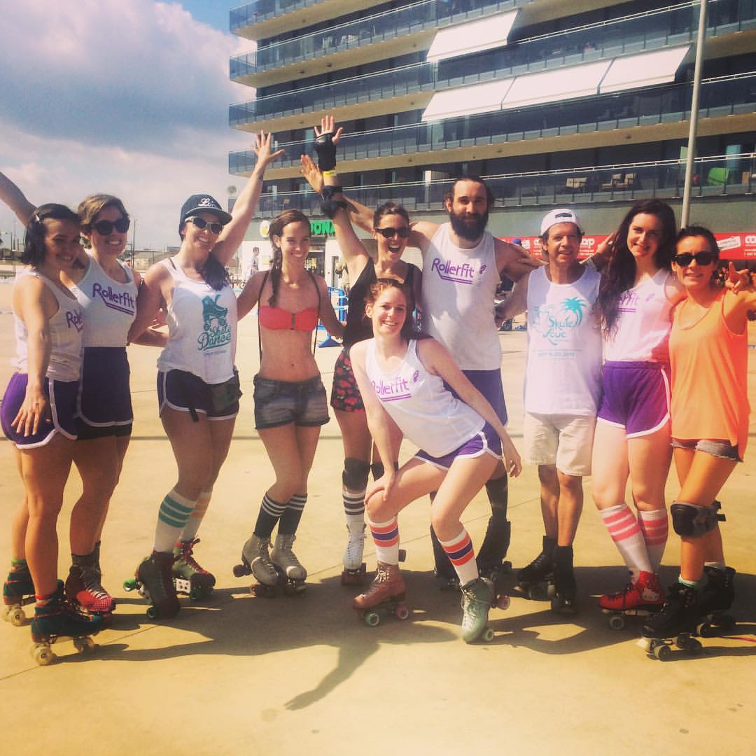RollerFit team at Skate Love Barcelona in 2015