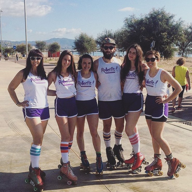 RollerFit team at Skate Love Barcelona in 2015